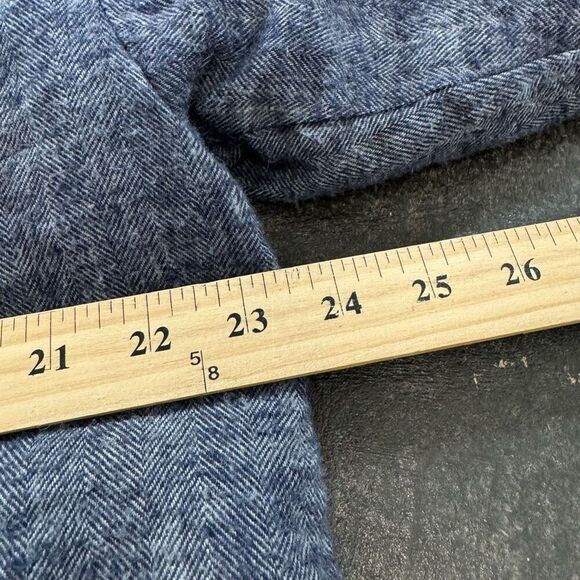 S.Wm Casual Men’s Quilted Lined Cotton Blend Button Up Jacket Size Large - Picture 9 of 11